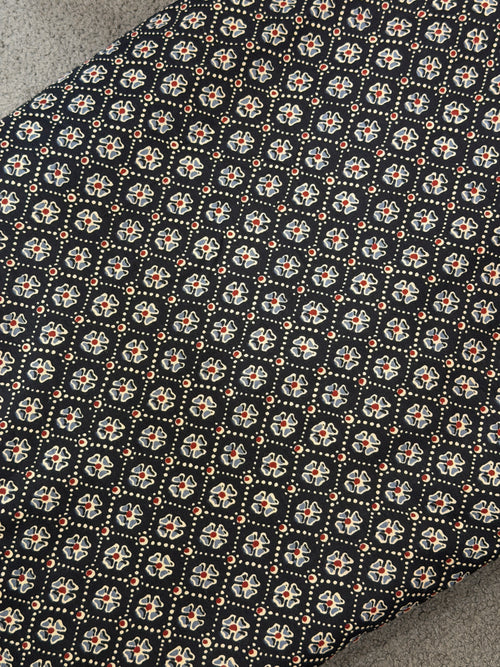 AJRAKH PRINTED COTTON RUNNING MATERIAL - ZIGN-12