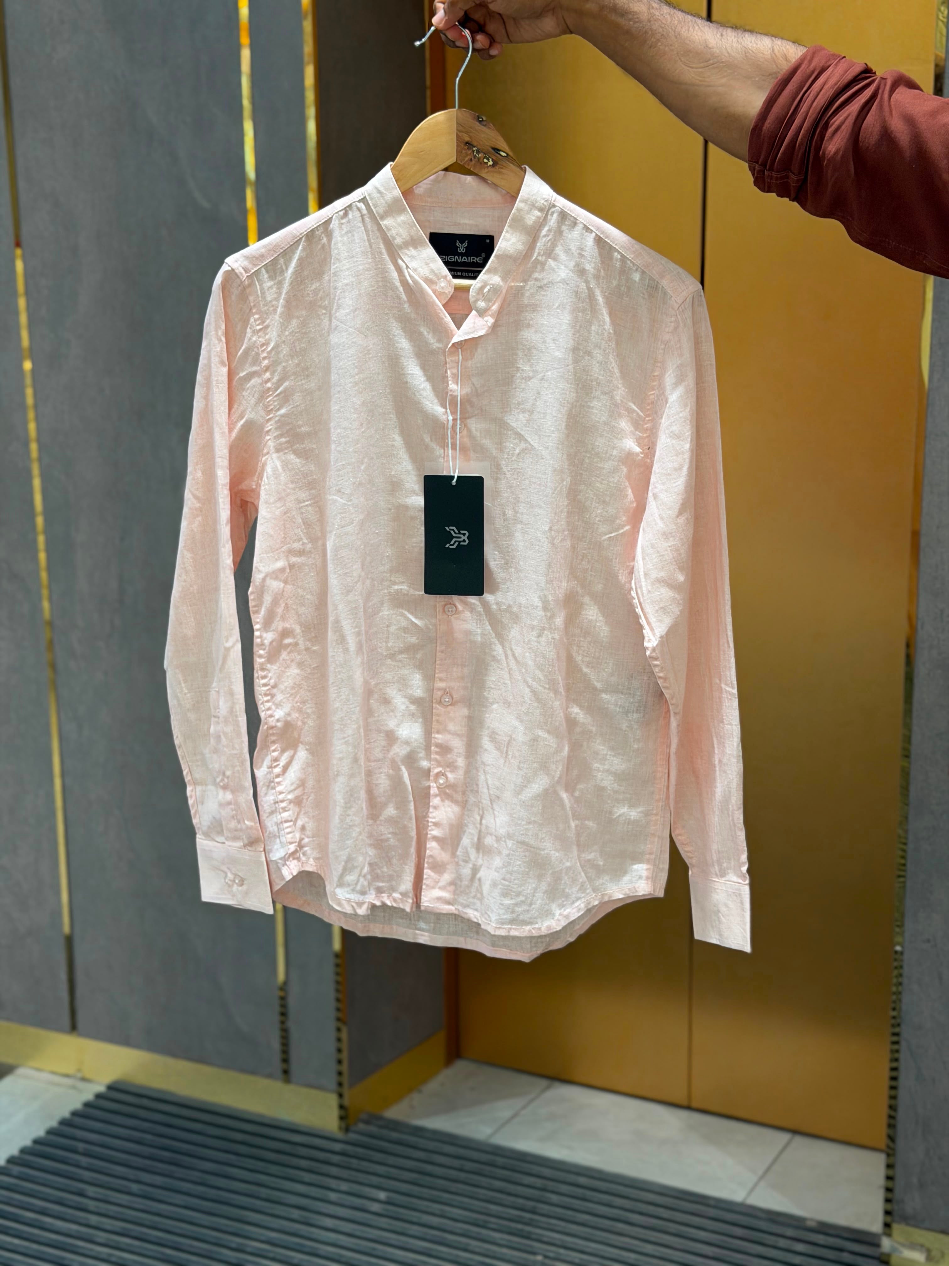 MEN'S LINEN SHIRT - ZIGN - 22