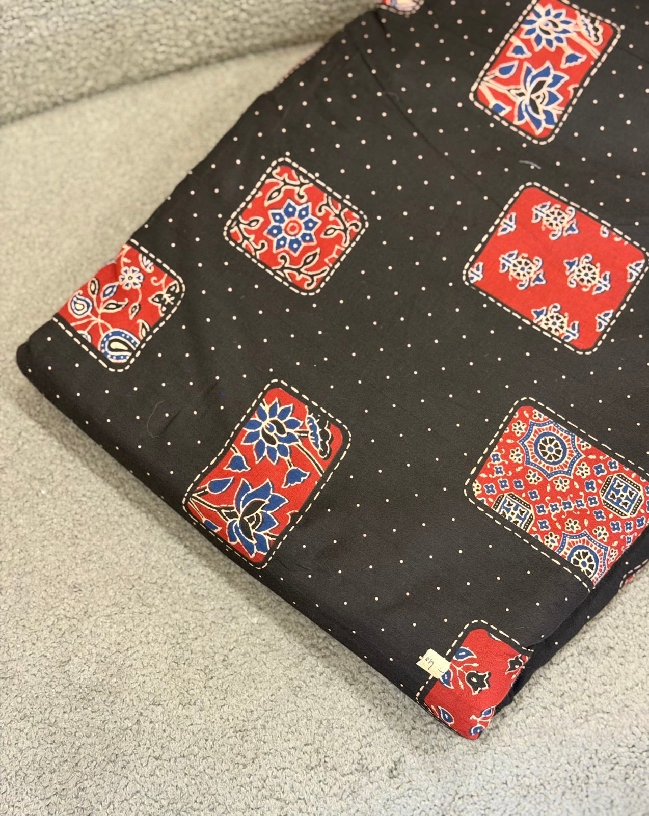 AJRAKH PRINTED COTTON RUNNING MATERIAL - ZIGN-03