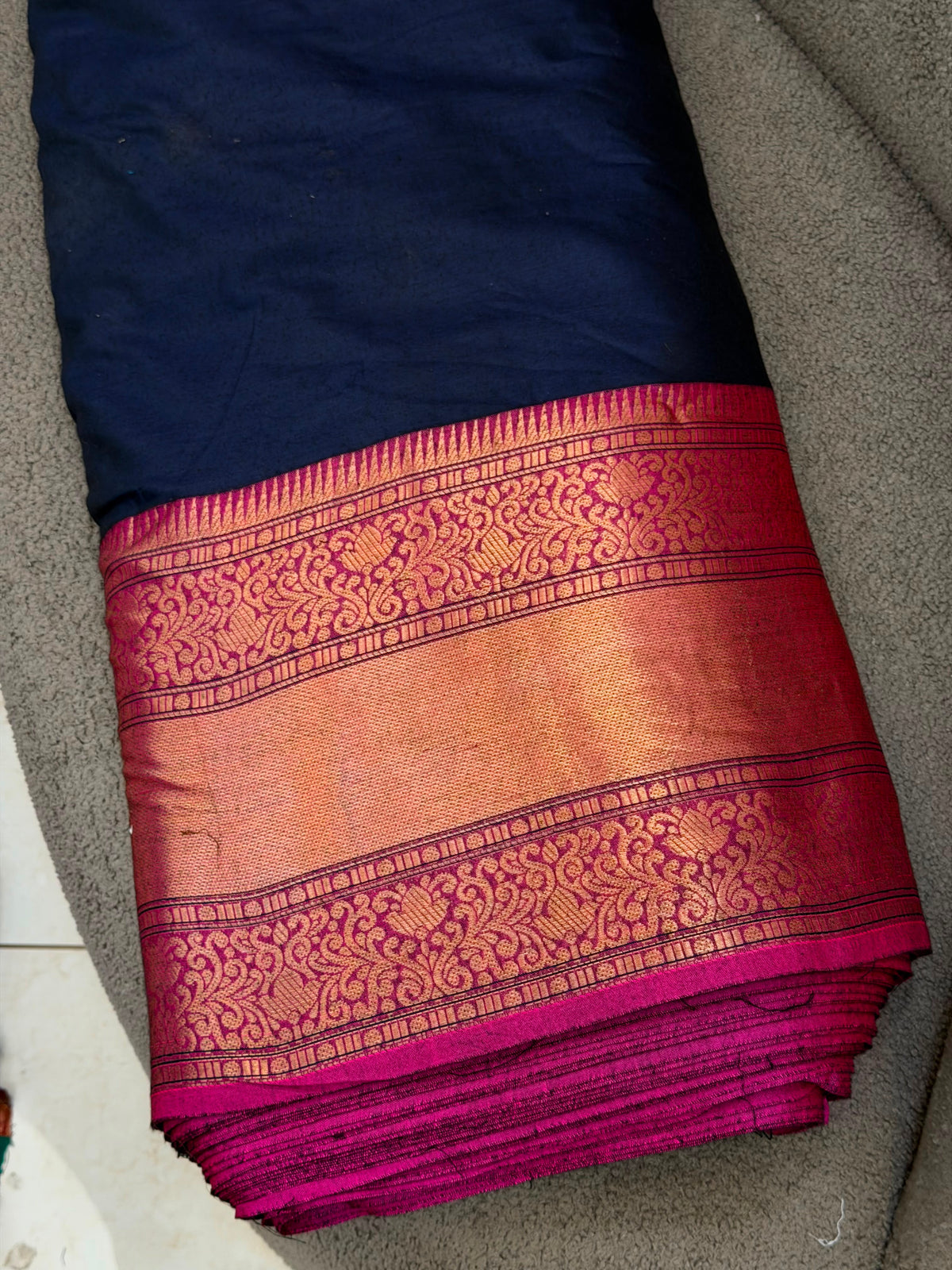 HANDLOOM COTTON RUNNING MATERIAL - ZIGN-28